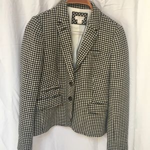 J. crew Houndstooth Blazer
